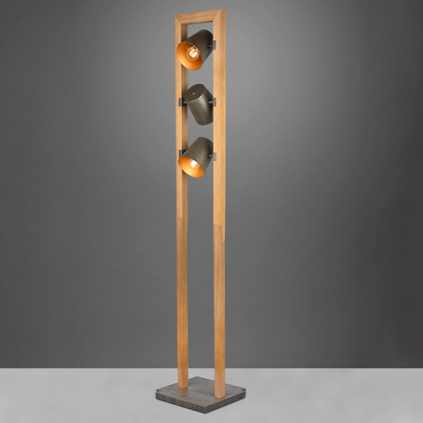 Lampadar Trio Bell  Nichel / E14 photo 2