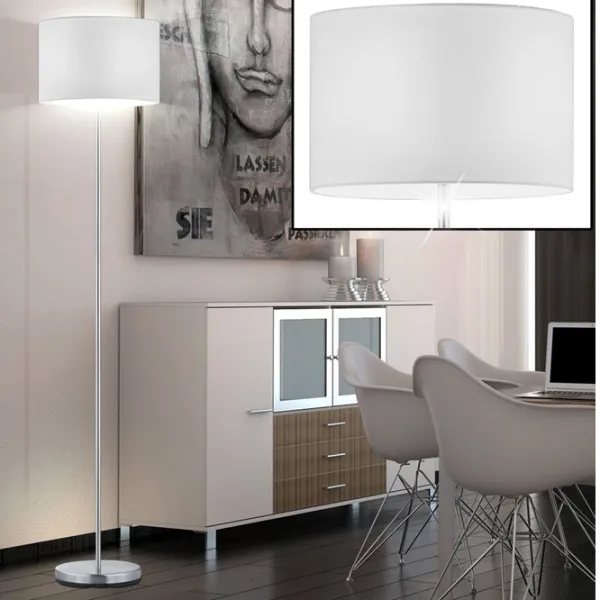 Lampadar Trio Hotel  White / E27 photo 2
