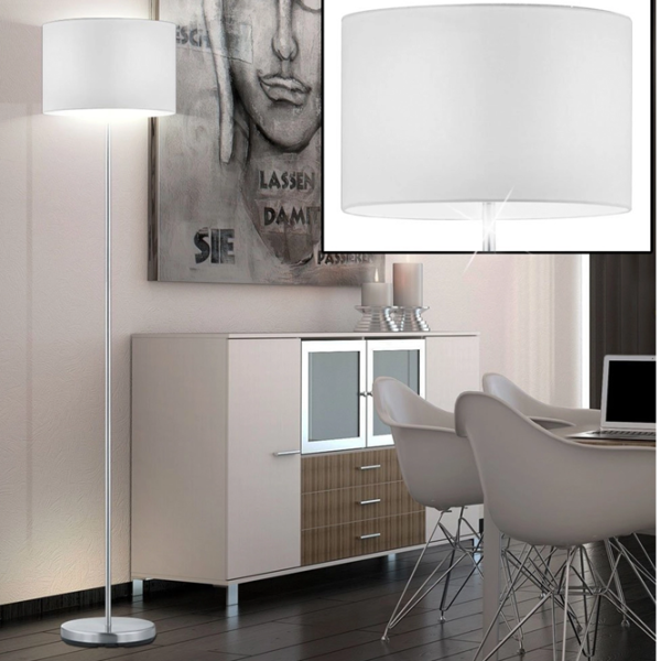 Lampadar Trio Hotel  White / E27 photo 2