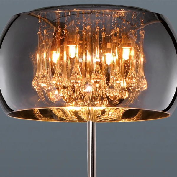 Lampadar Trio Vapore Crom /  photo 3
