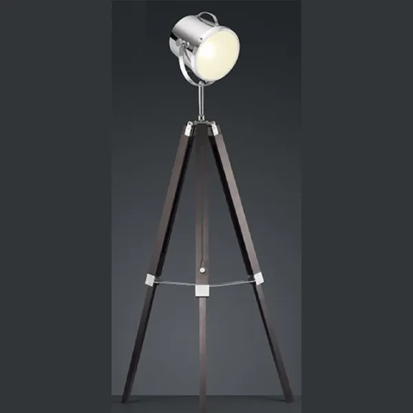 Lampadar Trio ANTWERP  Black / E27 photo 2
