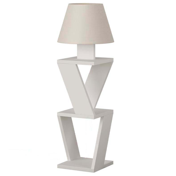 Lampadar Decortie KOZENA  White /  photo 1