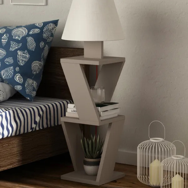 Lampadar Decortie KOZENA  Mocha /  photo 2