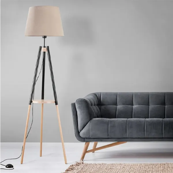 Lampadar TK Lighting TK-5185  Grey /  photo 2