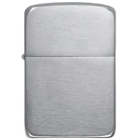 Зажигалка Zippo Replica Brushed Chrome Серебряный / Латунь photo 2