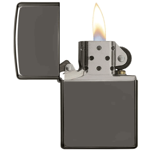 Brichetă Zippo Black Ice Black / Alamă photo 3