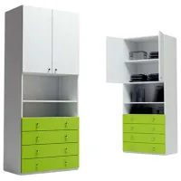 Шкаф для прихожей Indart 06 ДСП / Разноцветный photo 2