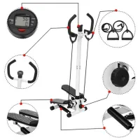 Stepper FitTronic S160M 100 kg / White photo 5