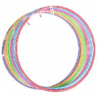 Cercuri pentru sport Insportline Zebra Multicolor