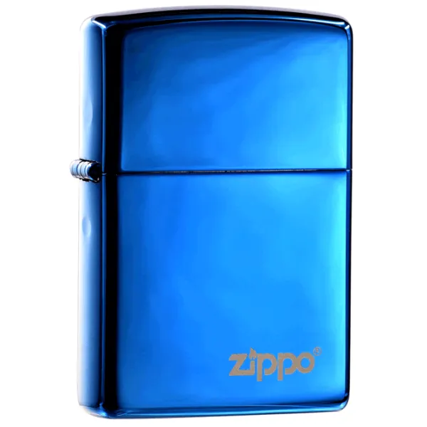 Brichetă Zippo High Polish Blue Blue / Alamă photo 1