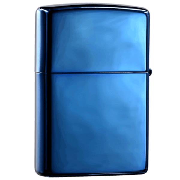 Brichetă Zippo High Polish Blue Blue / Alamă photo 2