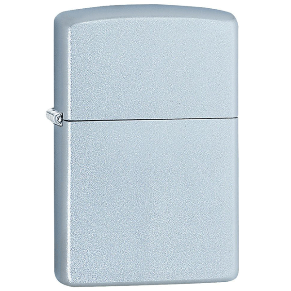 Brichetă Zippo Classic Satin Chrome Silver / Alamă photo 1