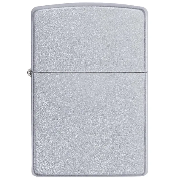 Brichetă Zippo Classic Satin Chrome Silver / Alamă photo 2