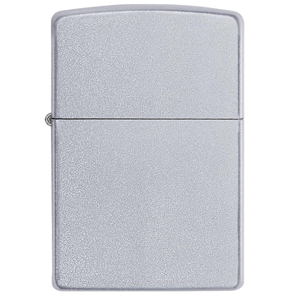 Brichetă Zippo Classic Satin Chrome Silver / Alamă photo 2