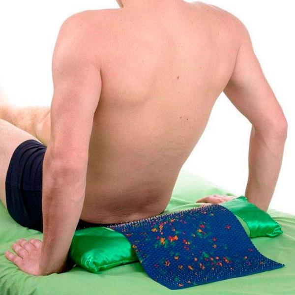 Covoraș de acupunctură LYAPKO Covric BIG new Argint / pentru corp photo 3