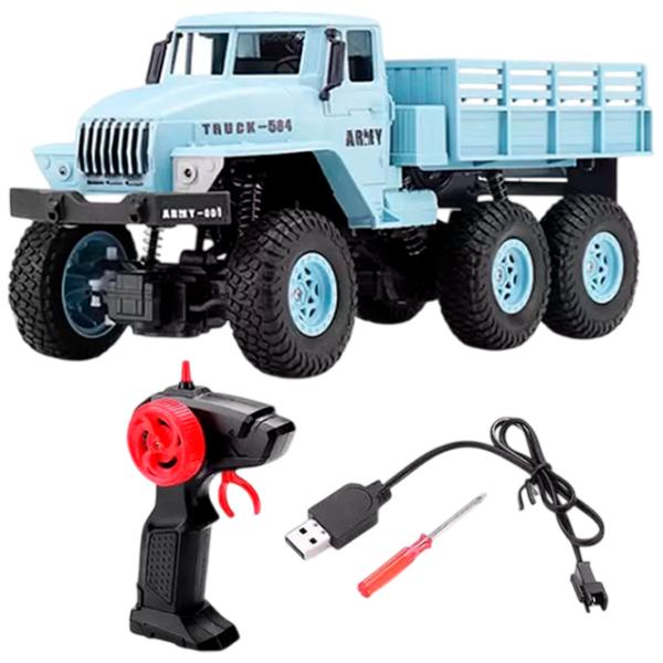 Camion RC 14323 8600018614323 15 km/h / 2.4 GHz / Black Blue photo 4