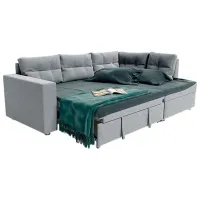 Canapea de colț Indart Corner Sofa 02 (323655) Stofă / Multicolor photo 5