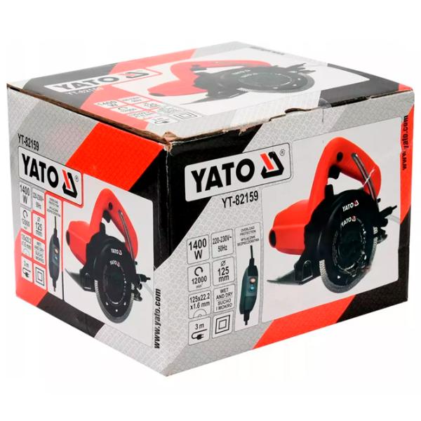 Машина для резки бетона Yato YT82159 1400 Вт / Красный photo 4