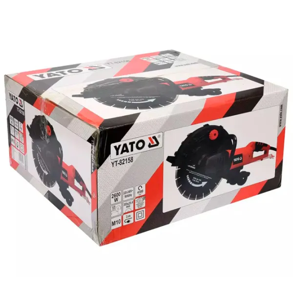Машина для резки бетона Yato YT82158 2600 Вт / Красный photo 5