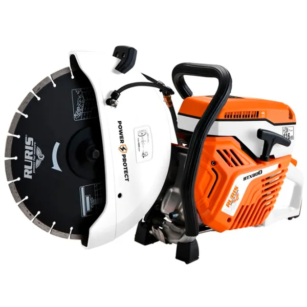 Машина для резки бетона Ruris RTX800  / Оранжевый photo 1