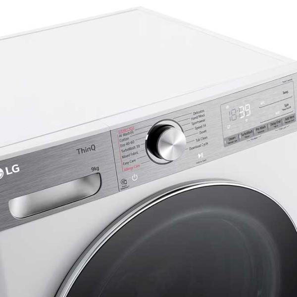 Mașină de spălat LG F4WR909P3W 9 kg / 1400 rpm / White photo 2 Mașină de spălat LG F4WR909P3W 9 kg / 1400 rpm / White photo 2