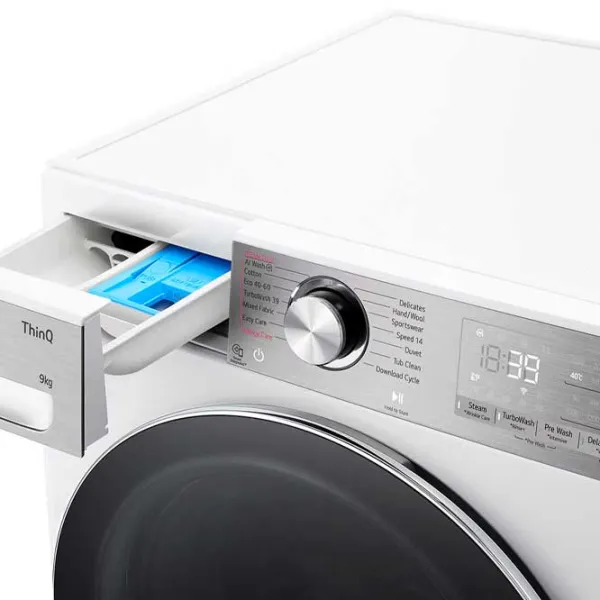 Mașină de spălat LG F4WR909P3W 9 kg / 1400 rpm / White photo 4 Mașină de spălat LG F4WR909P3W 9 kg / 1400 rpm / White photo 4