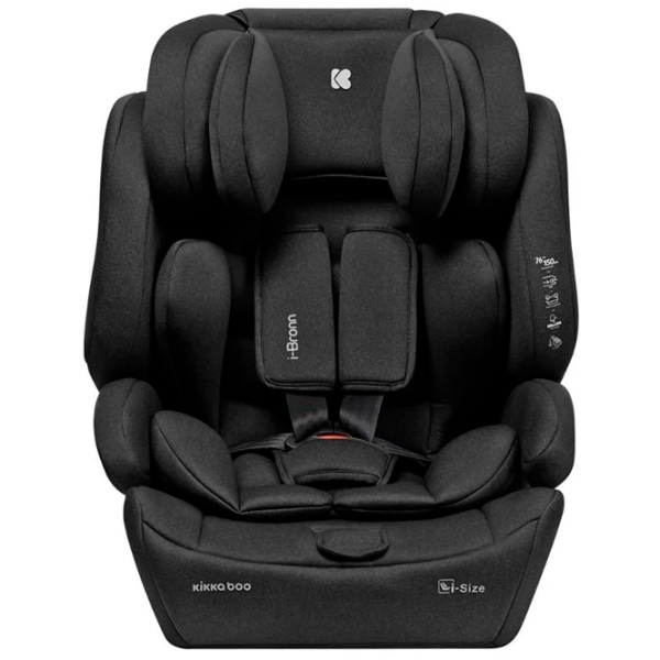 Scaun auto Kikka Boo i-Bronn  9 luni - 12 ani / 36 kg / Black photo 2 Scaun auto Kikka Boo i-Bronn  9 luni - 12 ani / 36 kg / Black photo 2