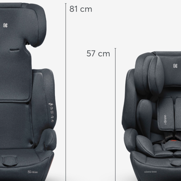 Scaun auto Kikka Boo i-Bronn  9 luni - 12 ani / 36 kg / Black photo 4 Scaun auto Kikka Boo i-Bronn  9 luni - 12 ani / 36 kg / Black photo 4
