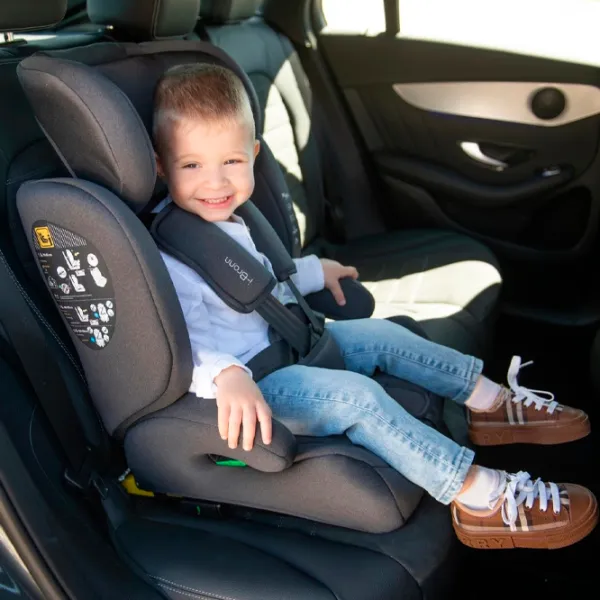 Scaun auto Kikka Boo i-Bronn  9 luni - 12 ani / 36 kg / Black photo 6 Scaun auto Kikka Boo i-Bronn  9 luni - 12 ani / 36 kg / Black photo 6