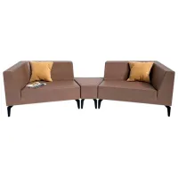 Диван Indart Side by Side 03 (13458) ЭКО Кожа / Разноцветный