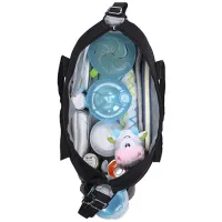 Rucsac pentru mămici BabyOno So City Poliester / Black Gray photo 5