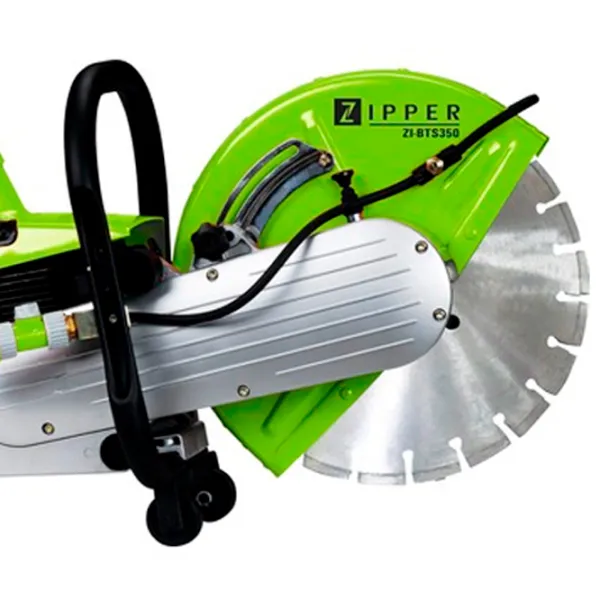 Машина для резки бетона Zipper ZI-BTS350 2900 Вт / Зеленый photo 4