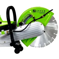 Машина для резки бетона Zipper ZI-BTS350 2900 Вт / Зеленый photo 4