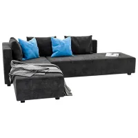 Canapea de colț Indart SiMod (13438) Stofă / Multicolor