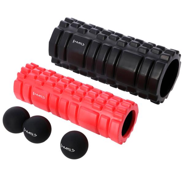 Rol pilates HMS FSBM PRO Black / Poliuretan photo 3