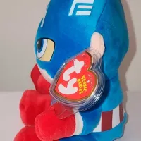 Jucărie moale Ty Marvel TY44002 1+ / Blue photo 3