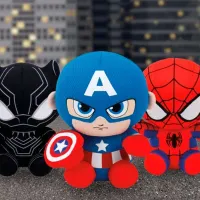 Jucărie moale Ty Marvel TY44002 1+ / Blue photo 4