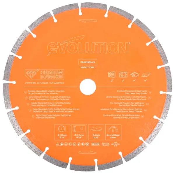 Mașină de debitat Evolution R255DCT 2000 W / 230 V photo 2