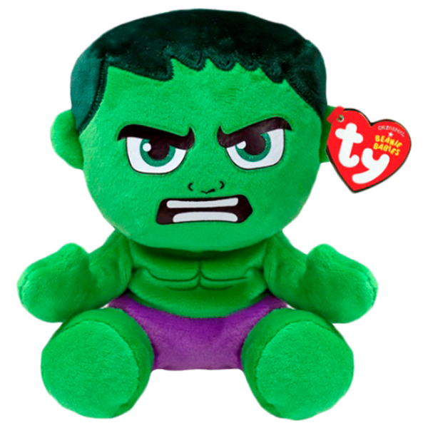 Jucărie moale Ty Marvel TY44004  1+ / Green photo 1