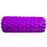 Валик для массажа Enero Fitness Roller Фиолетовый / ЭВА