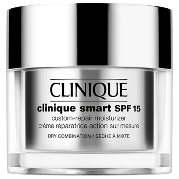 Cremă pentru față Clinique Smart Custom-Repair SPF15 Dry Combination Combinată / 0.03l photo 1 Cremă pentru față Clinique Smart Custom-Repair SPF15 Dry Combination Combinată / 0.03l photo 1
