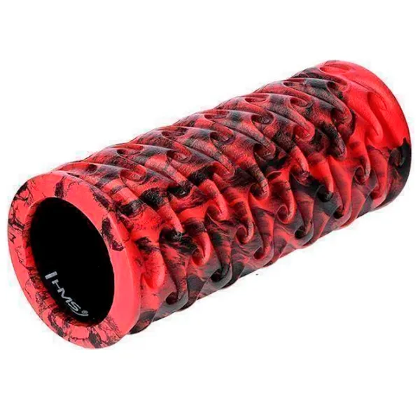 Rolă pentru masaj HMS FS140 Red-Black / EVA photo 1