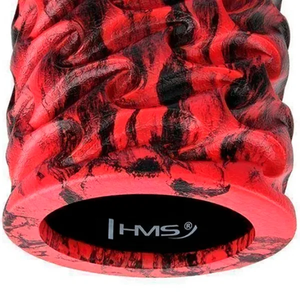 Rolă pentru masaj HMS FS140 Red-Black / EVA photo 2