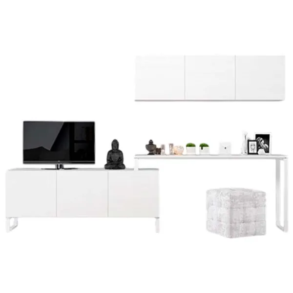 Гостиная Indart LIGHT 04 Модульная / White photo 1 Гостиная Indart LIGHT 04 Модульная / White photo 1