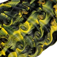 Валик для массажа HMS FS133 Yellow-Black / ЭВА photo 3