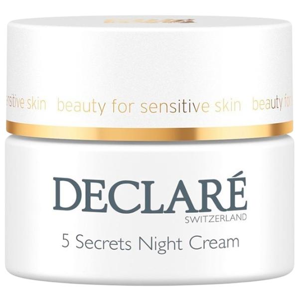 Крем для лица Declare Stress Balance 5 Secrets Night Cream Все типы / 0.05л photo 1