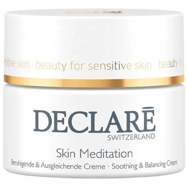 Крем для лица Declare Skin Meditation Soothing & Balancing Cream Все типы / 0.05л photo 1 Крем для лица Declare Skin Meditation Soothing & Balancing Cream Все типы / 0.05л photo 1