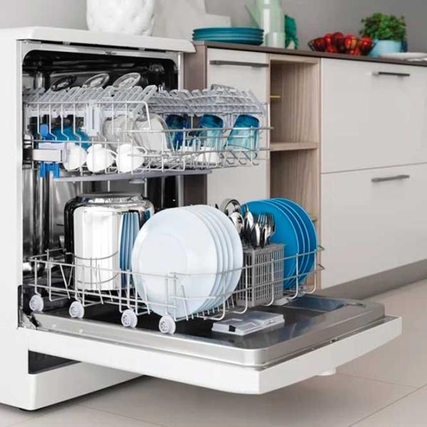 Mașină de spălat vase Indesit D2F HK26 Full size / White photo 4