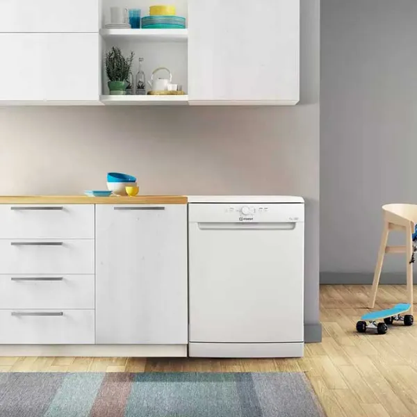 Mașină de spălat vase Indesit D2F HK26 Full size / White photo 5