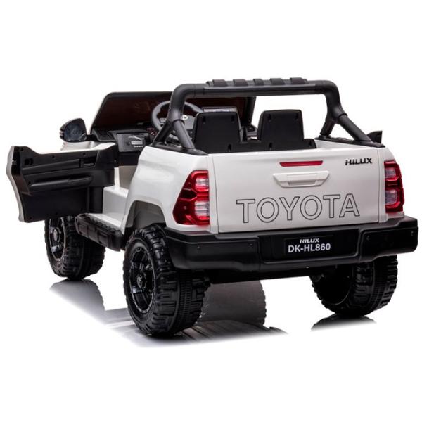 Электромобиль Toyota Hilux Richi Tichi HL860/2  / 40 кг / 3+ / Белый photo 6 Электромобиль Toyota Hilux Richi Tichi HL860/2  / 40 кг / 3+ / Белый photo 6